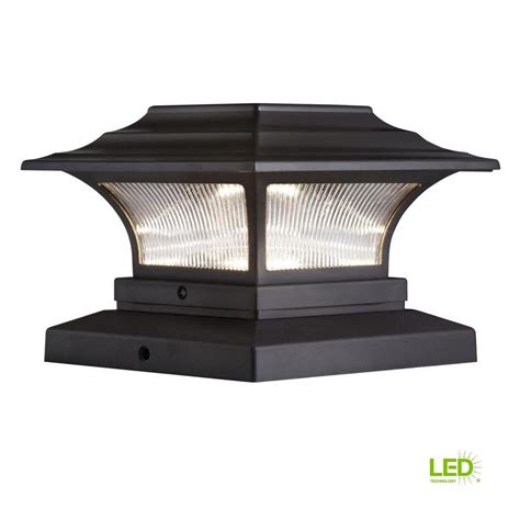 solar pillar lights home depot.